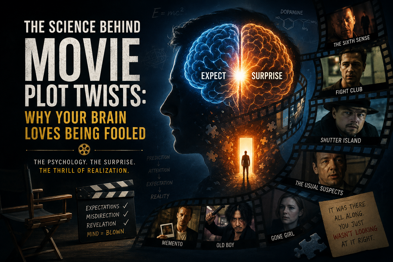 The Science Behind Movie Plot Twists: Why Your Brain Loves Being Fooled